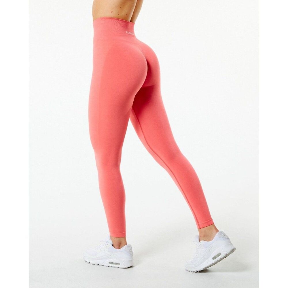Alphalete Amplify Leggings Pixel Pink Size Small